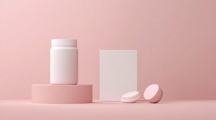 Elegant and Minimalistic Product Mockups Featuring Natural Elements, Shadows, and Modern Designs for Enhanced Visual Branding