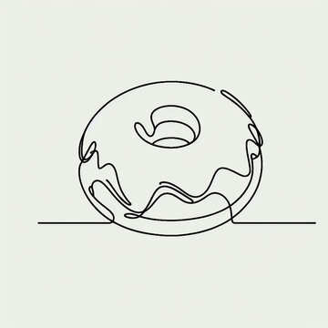 recommend clip art:  donut silhouette  flat colors