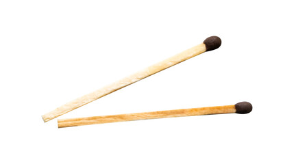 matches on white