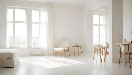 Photo interior modern design room 3d illustration
