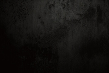 Fototapeta premium Rough Black wall slate texture rough background, dark concrete floor or old grunge background