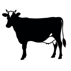 a Dairy Cow vector illustration