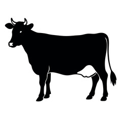 a Dairy Cow vector illustration