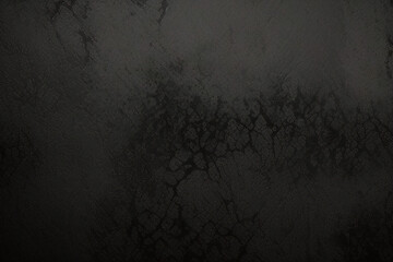 Abstract Black wall texture for pattern background. wide panorama picture. Black wall texture rough background dark concrete floor or old grunge background with black