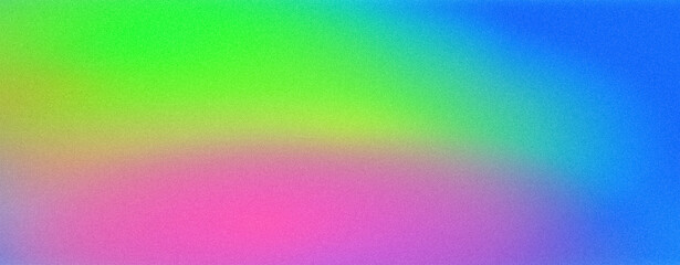 Abstract Colorful Background with Grainy Gradient and Noisy Texture for Banner Design