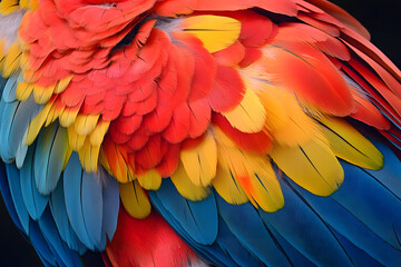 Fototapeta premium Macaw ara parrot