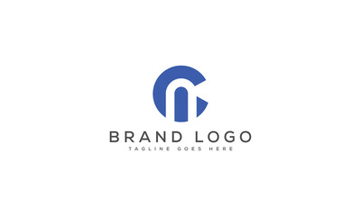 letter CA logo design vector template design for brand.