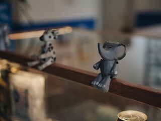 the pendant on the table 