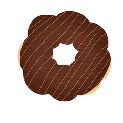Donut chocolate 