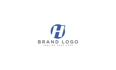 Obraz premium letter H logo design vector template design for brand.