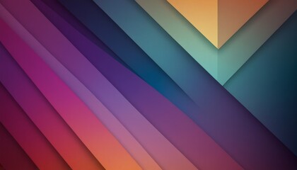 Obraz premium vibrant abstract pattern intersecting diagonal lines in various shades blue, purple, orange, and pink,