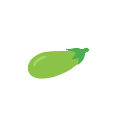 green eggplant vector illustration