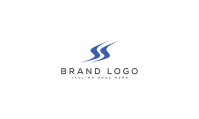 letter SS logo design vector template design for brand.