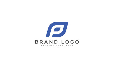 letter P logo design vector template design for brand.