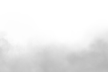 Realistic white fog in slow motion with atmospheric smoke effect, red fume gently rising, transparent PNG, soft floating mist
