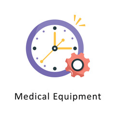 Medical Equipment Vector Flat Icon Design illustration Symbol on White background EPS 10 File