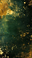 green and gold abstract artistic concept wallpaper with amazing contrast and light