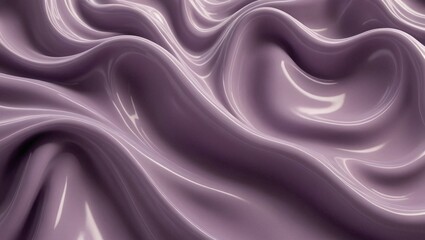 Obraz premium Translucent Waves of Lilac and Purple Organic 3D Texture Pattern