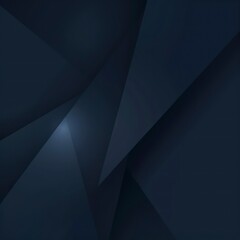 Obraz premium abstract modern geometric background in dark navy blue