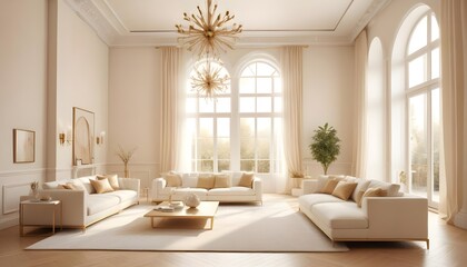 Photo interior modern design room 3d illustration