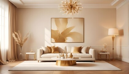 Photo interior modern design room 3d illustration