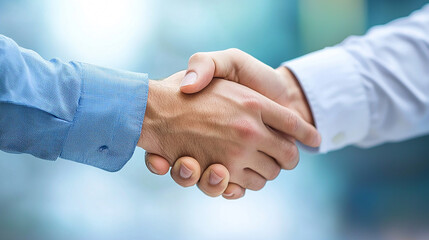 Shaking hands.
Generative AI