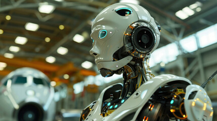 Industrial robots in the aerospace industry