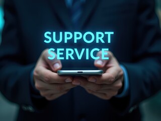 Technological Support Service Providing Assistance Through Smartphone