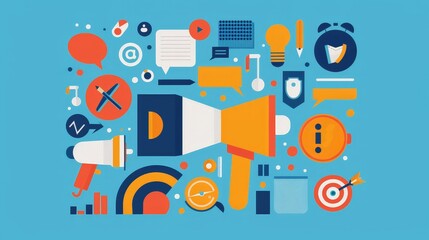 Describe the process of creating a banner for a digital marketing campaign. What are the key considerations to ensure it drives engagement and conversions