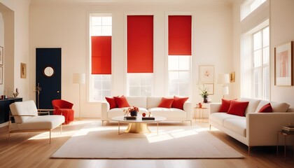 Photo interior modern design room 3d illustration