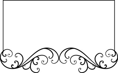 vector vintage frame