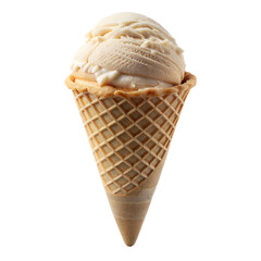 Cone ice cream, chocolate