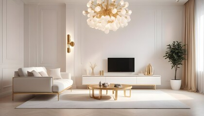 Photo interior modern design room 3d illustration