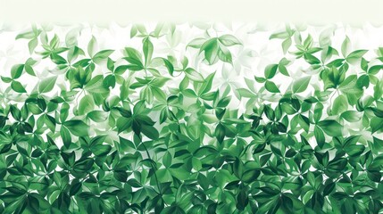 Obraz premium green eco friendly sustainable organic illustration background with light and fresh tones
