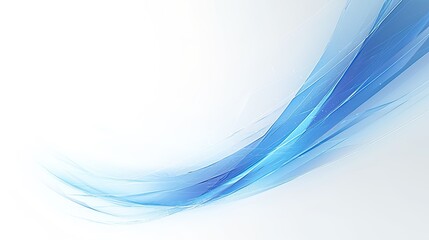 professional rays of blue light on a white background