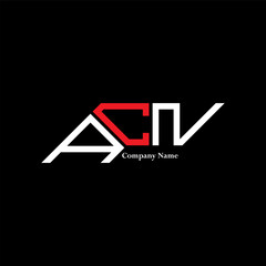 ACN logo design, ACN simple and modern logo. ACN luxurious alphabet design