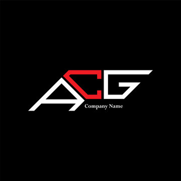 ACG logo design, ACG simple and modern logo. ACG luxurious alphabet design