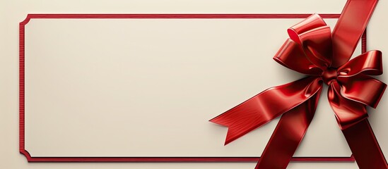 Gift certificate, gift voucher, or discount with copy space image available.