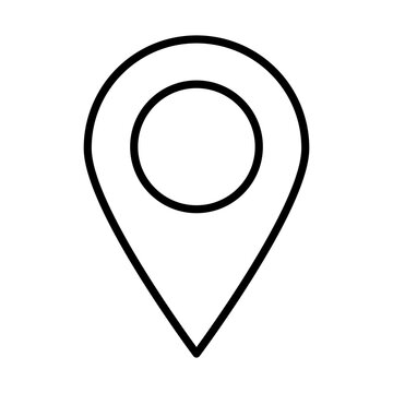 recommend clip art: Location Pin line icon