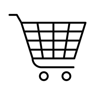 recommend clip art: Shopping Cart line icon