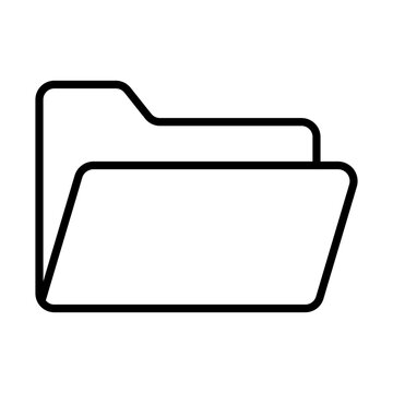 recommend clip art: Folder line icon