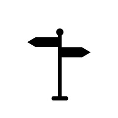 Signpost Icon vector design symbol illustration