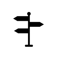 Signpost Icon vector design symbol illustration