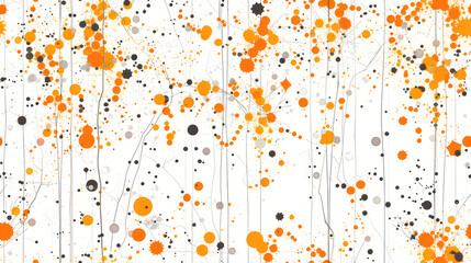 Abstrakter Hintergrund mit Farbklecksen, made by AI