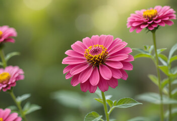 Obraz premium Zinnia flower