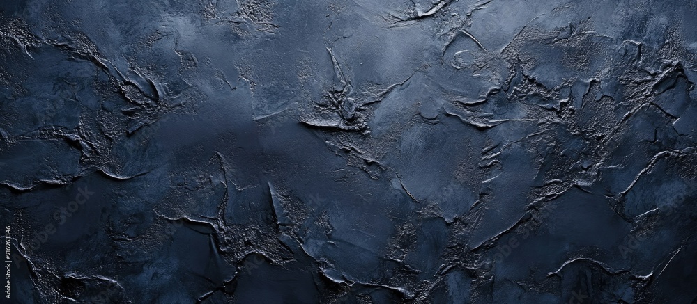 Poster abstract stunning grunge decorative navy blue dark stucco wall background artistic rough stylized te
