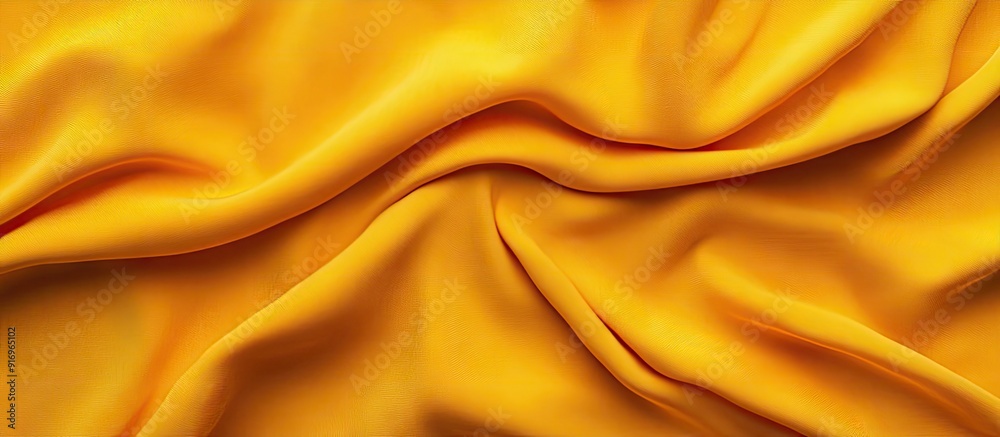 Aufkleber yellow fabric texture backdrop. with copy space image. Place for adding text or design