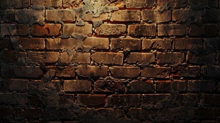 realistic outside old brick wall texture moody lighting, high speed continuous shooting UHD, high resolution