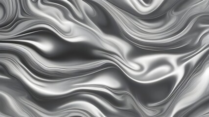 Obraz premium silver ink liquid background 
