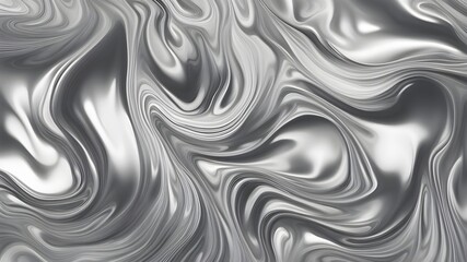 silver ink liquid background 